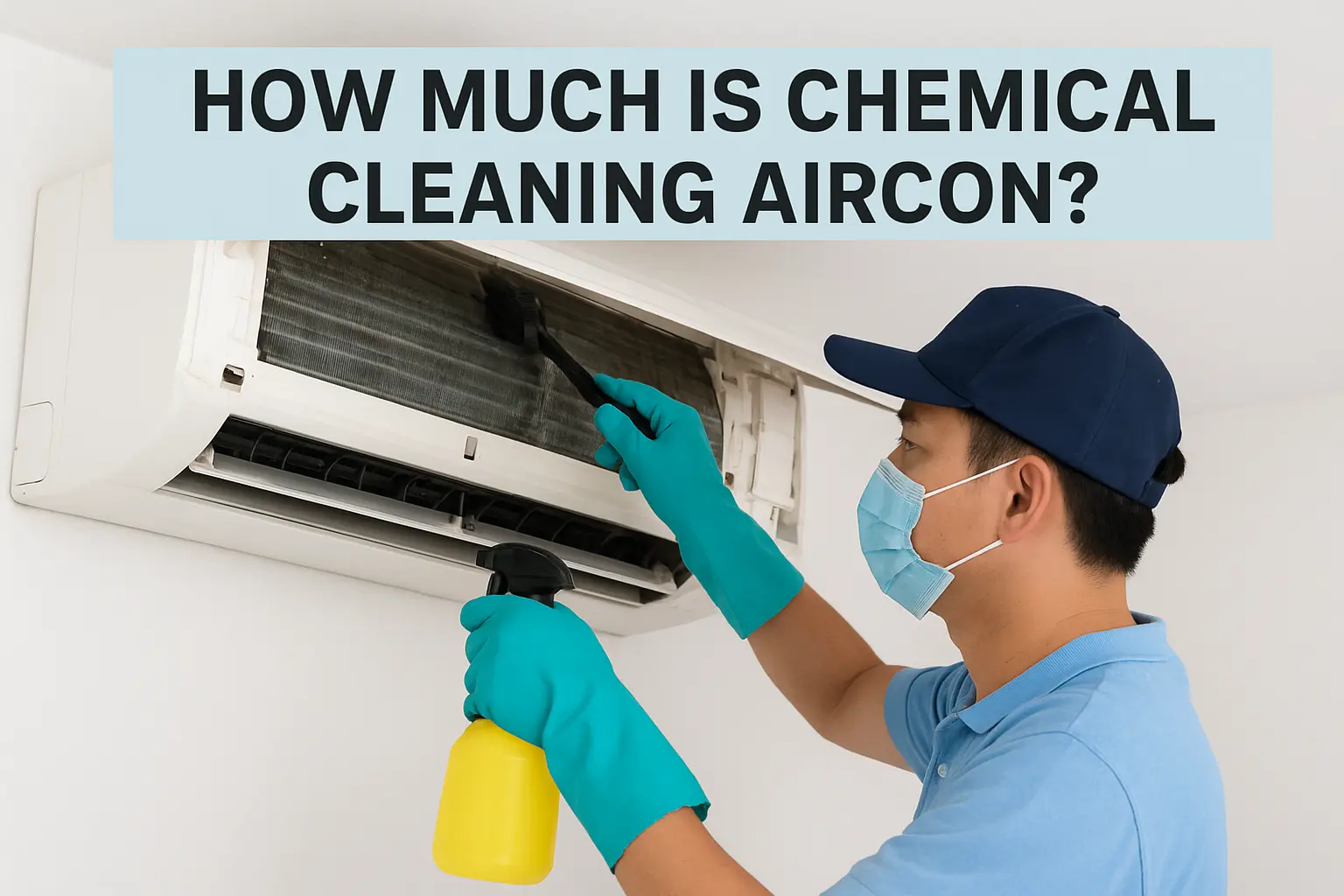 How Much is Chemical Cleaning Aircon